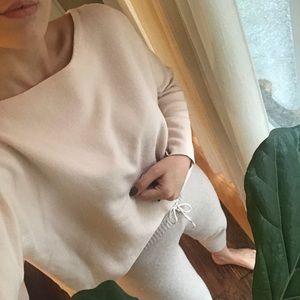 H&M Basics Pale Pink Top